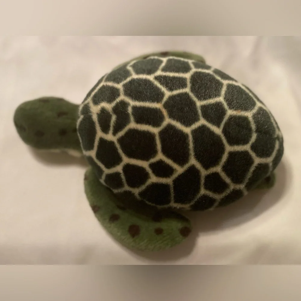 Vintage Retired National Parks Sea Turtle Plush Stuffed Animal 10” 1988